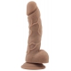 Realistic dildo Naked Legend Labour 15 x 3.5cm Brown