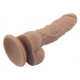 Realistic dildo Naked Legend Labour 15 x 3.5cm Brown