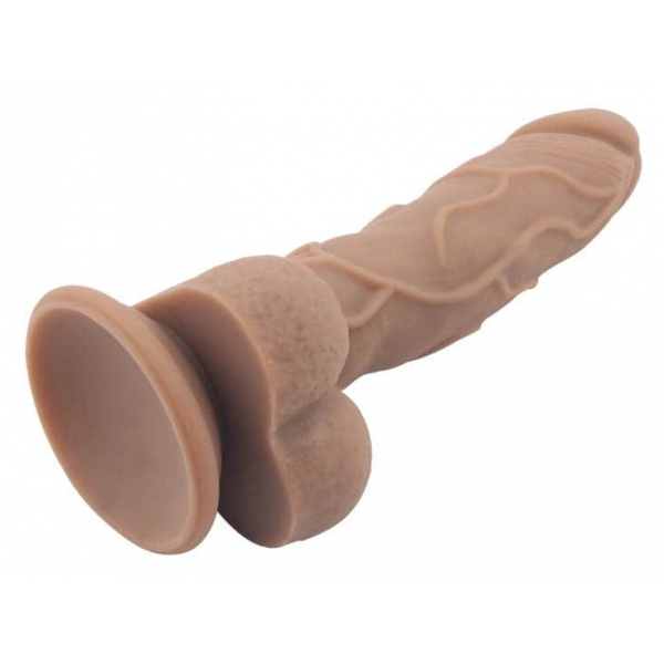 Realistic dildo Naked Legend Labour 15 x 3.5cm Brown