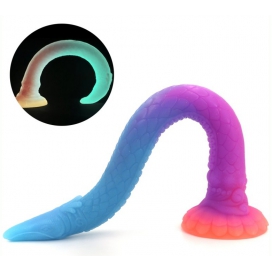Luminous Mixed Color 18.5 inch Anal Plug