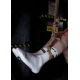 Sk8erboy ROPE BUNNY Socks - White