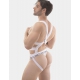 Elastic harness ELON White