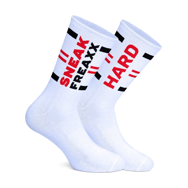 Weiße Socken Hard Play Sneakfreaxx