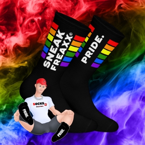 SneakFreaxx Calcetines negros SNEAK PRIDE