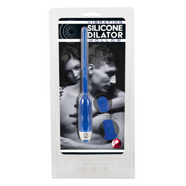 Vibrating Silicone Dilator hol