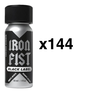 BGP Leather Cleaner  IRON FIST BLACK LABEL 30ml x144