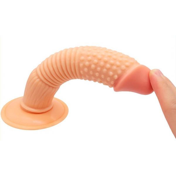 Thread And Particles Realistic Dildo FLESH