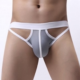 MenSexyWear Special Fanshion Men Comfortable Panty Underwear GREY