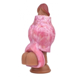 PINKALIEN Silicone Cock & Ball Sleeve PINK L