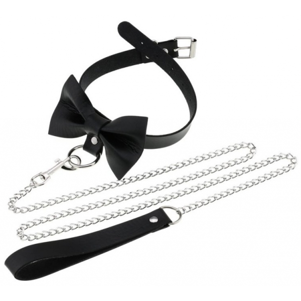 Collar de esclavo Bowy Negro