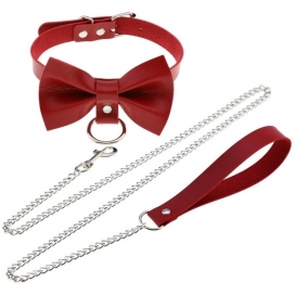 Joy Jewels Collana Bowy Slave Rosso