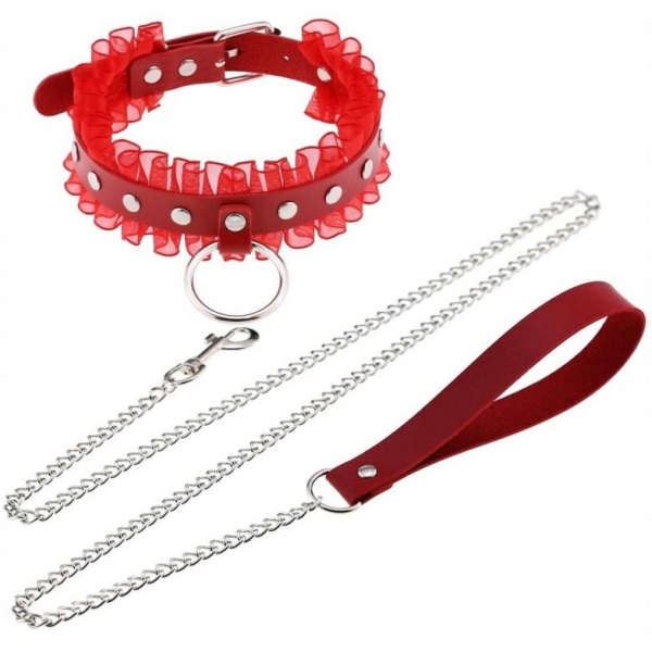 Collier Frany Rouge