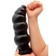 PVC Extra-girthy Prostate Massager BLACK