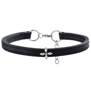 Joy Jewels Collar Cruz Doble Negro