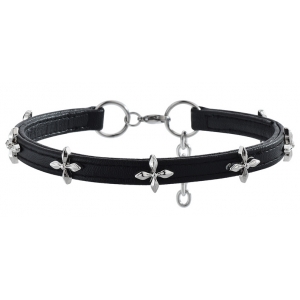 Joy Jewels Collar fino Cross Flow Negro