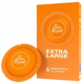 Love Match Kondome Extra Large x6