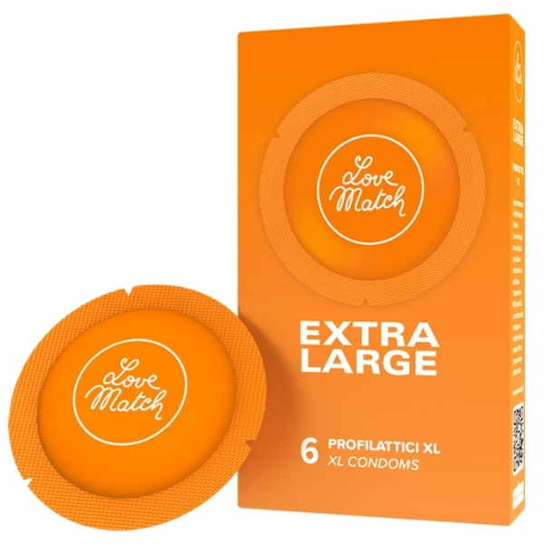 Extra Large Condoms x6
