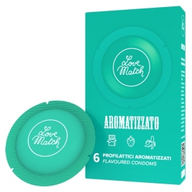 Aromatisierte Kondome Aromatizzato x6