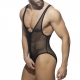 Body ZIP MESH Black