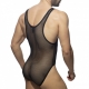 Body ZIP MESH Black