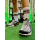 addiction Socks "sporty black-red"