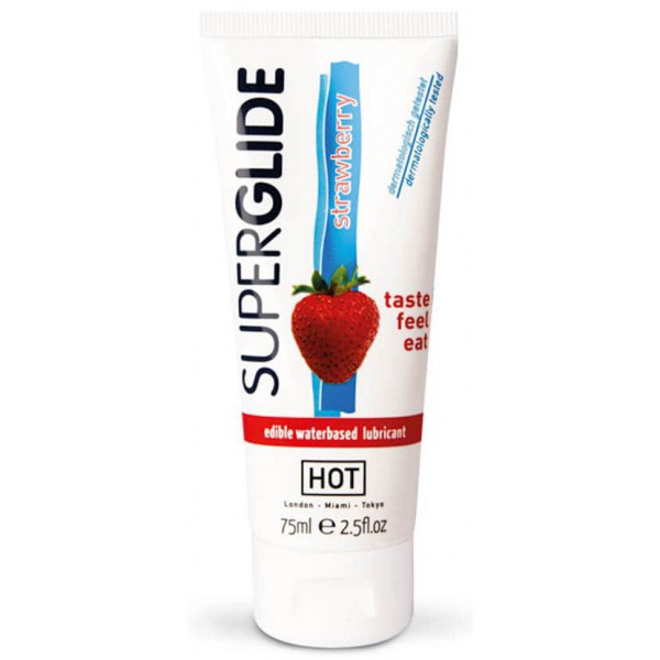 Comestible Lubricant 75mL Strawberry Flavor