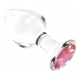 Glasschmuck Plug Diamond Glassy S 6.5 x 2.7cm