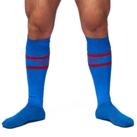 Mr B - Mister B Calcetines Urban Football Azul-Rojo