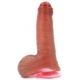 Pene falso con funda blanda Modelo K 14 x 4cm