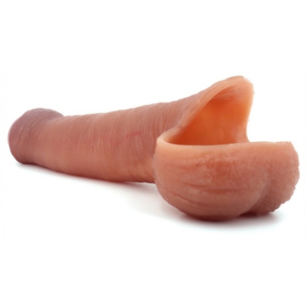 Zachte schede Valse Penis Model K 14 x 4cm