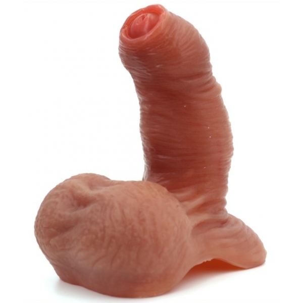 Zachte schede Valse Penis Model M 8 x 4cm