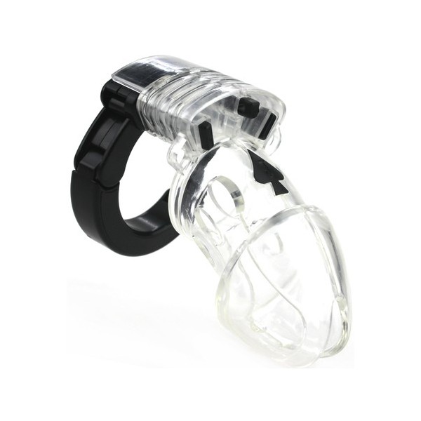 Adjustable chastity cage 10 x 3.5cm Clear