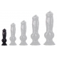 Real Lifelike PVC Dildo - 5 Size BLACK S