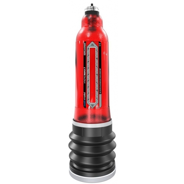 Bomba para el pene Hydromax 7 Red