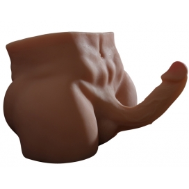 Masturbator Buttocks with Articulated Penis Dandy Boy Sex 14cm