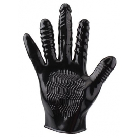 Quintuple Anal Glove 5 texturas e Vibração
