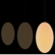 Plug phosphoreszierend Egg Lumi L 15 x 8.2cm
