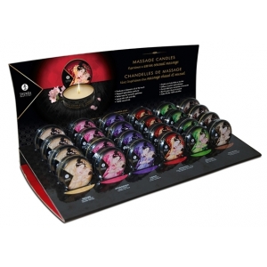 Shunga Display Shunga massage candles x24