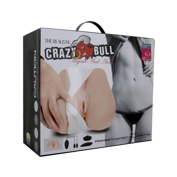 Masturbatore per glutei vibrante Crazy Bull Full Appetite