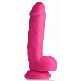 Pop Peckers Consolador Poppin Up 17 x 4.8cm Rosa