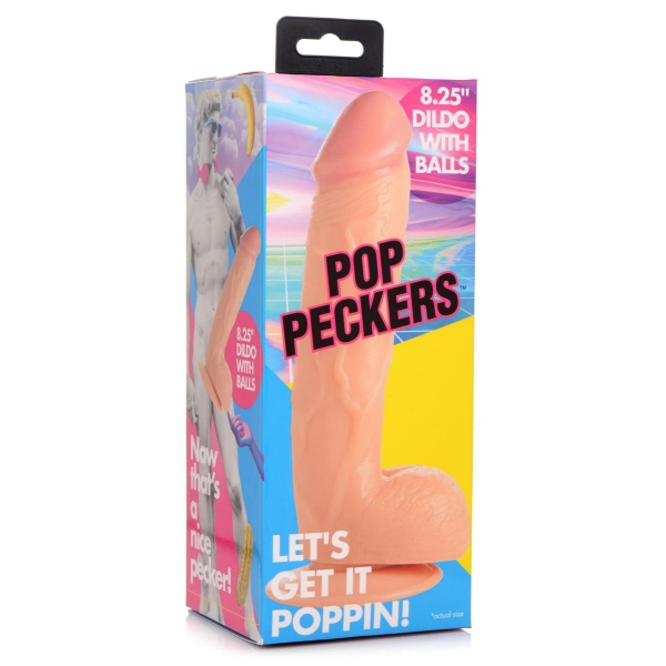 Realistische Dildo Poppin Up 17 x 4.8cm