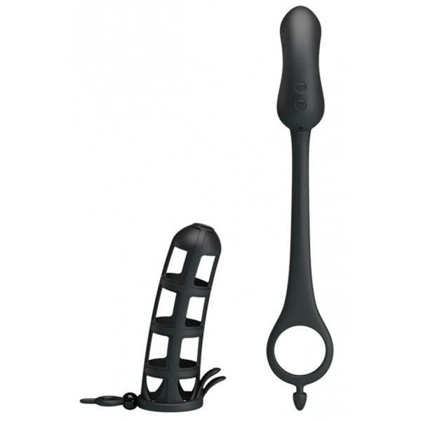 Hercules Pretty Love Penis Sheath + Ficha Vibratória