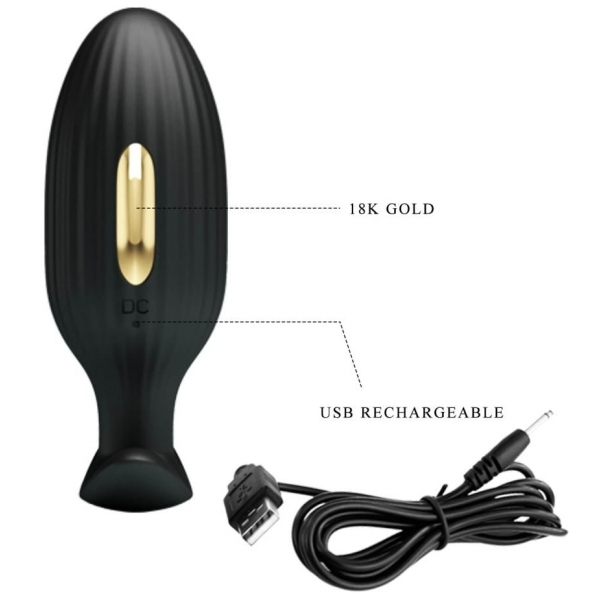 Jefferson Pretty Love Plug Electro Vibrador Conectado 8 x 3.3cm