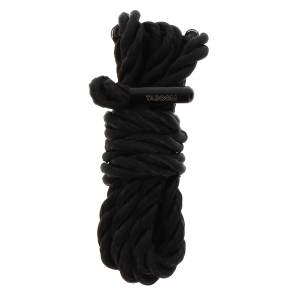 TABOOM Bondage Seil Taboom 1m50 - Dicke 7mm Schwarz