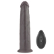 Dildo vibrante Rotacock 22 x 5cm marrone