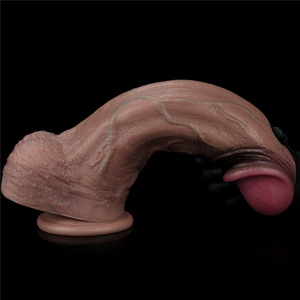 13'' Dual Layered Silicone Cock XXL