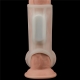 Vibrador Pene Funda y Ballstretcher Anillo Caballeros Best Ridge 10cm 