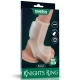 Vibrador Pene Funda y Ballstretcher Anillo Caballeros Best Ridge 10cm 