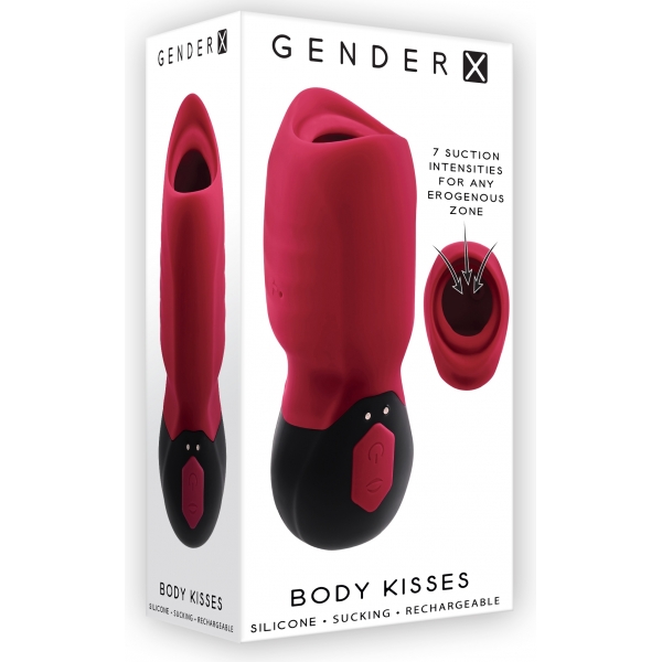 Body kisses Gender X vacuüm stimulator