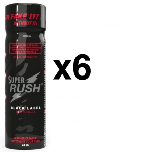 BGP Leather Cleaner SUPER RUSH ETIQUETA NEGRA Alta 24ml x6